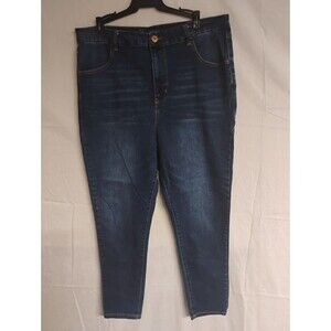 No Boundaries Super High Rise Size 21  Blue Jean Stretch